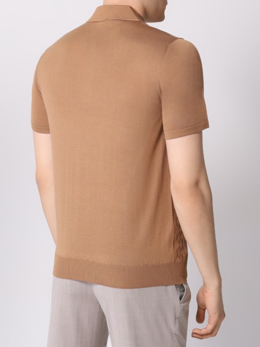 Поло шелковое BERTOLO LUXURY MENSWEAR