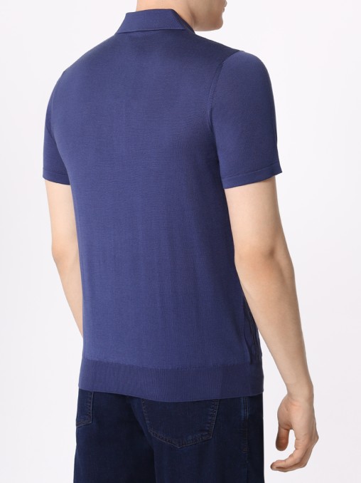 Поло шелковое BERTOLO LUXURY MENSWEAR