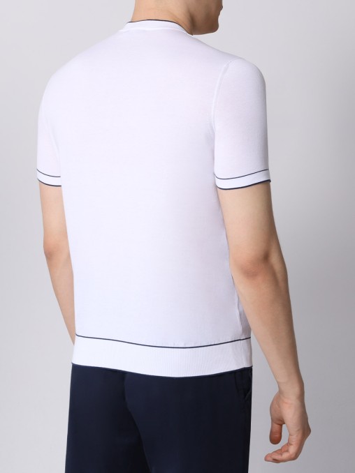 Футболка хлопковая BERTOLO LUXURY MENSWEAR