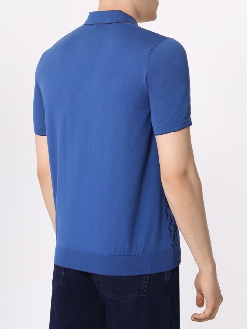 Поло хлопковое BERTOLO LUXURY MENSWEAR