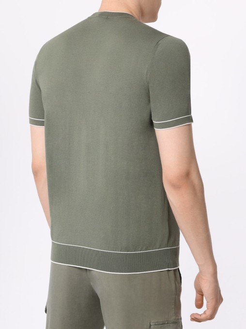 Футболка хлопковая BERTOLO LUXURY MENSWEAR