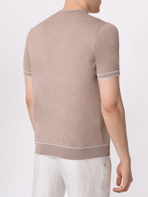 Футболка хлопковая BERTOLO LUXURY MENSWEAR