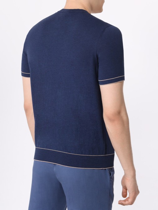 Футболка хлопковая BERTOLO LUXURY MENSWEAR