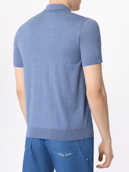 Поло хлопковое BERTOLO LUXURY MENSWEAR