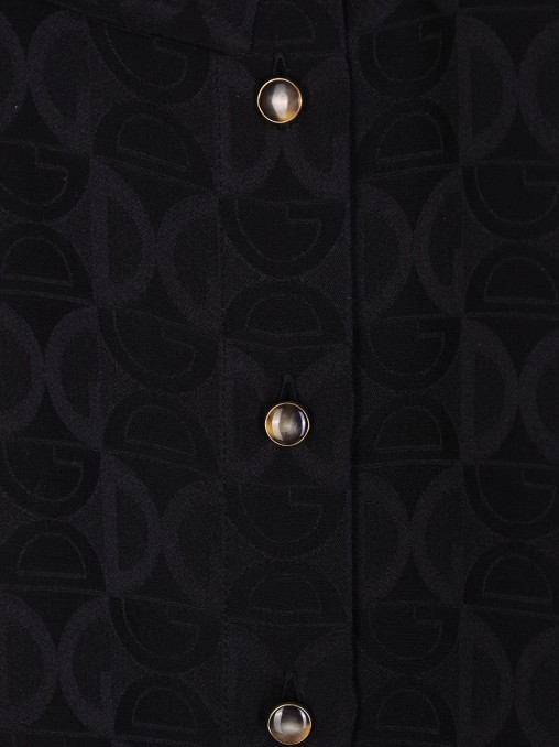 Блуза шелковая DOLCE & GABBANA