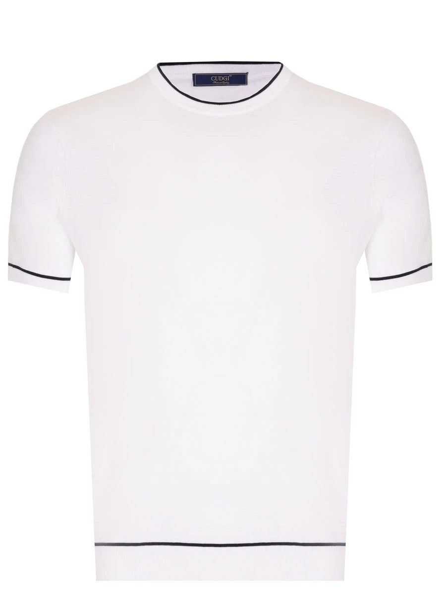 Футболка из хлопка и тенселя