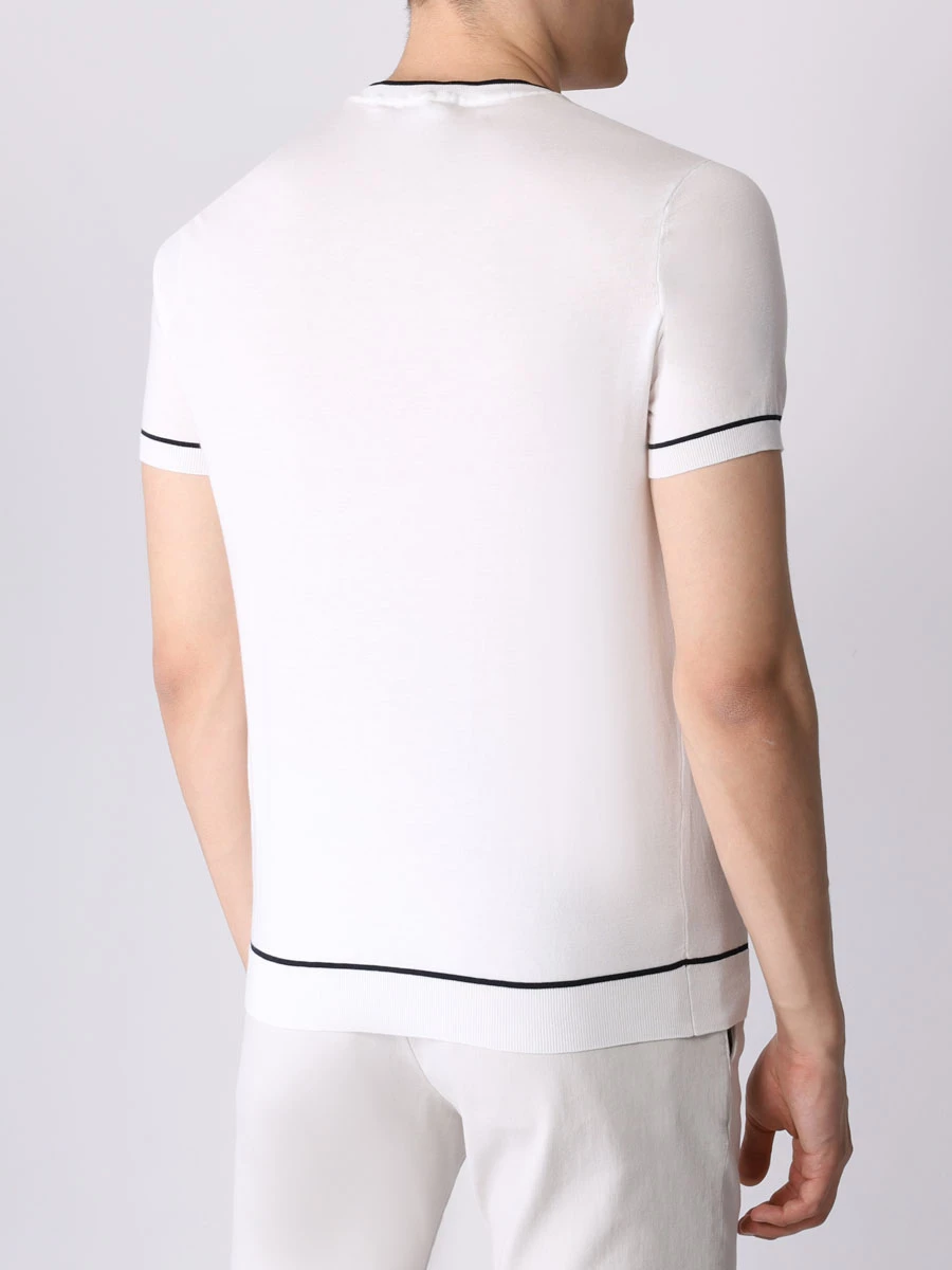 Футболка из хлопка и тенселя