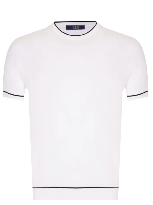 Футболка из хлопка и тенселя CUDGI