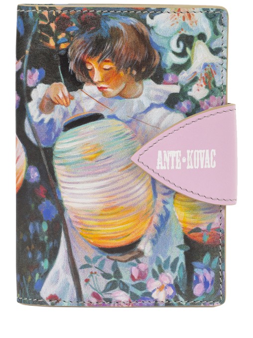 Обложка "Гвоздика Лилия Роза" кожаная ANTE KOVAC