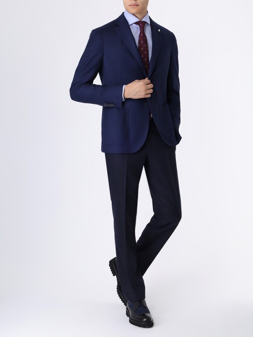 Рубашка Slim Fit хлопковая BOSS