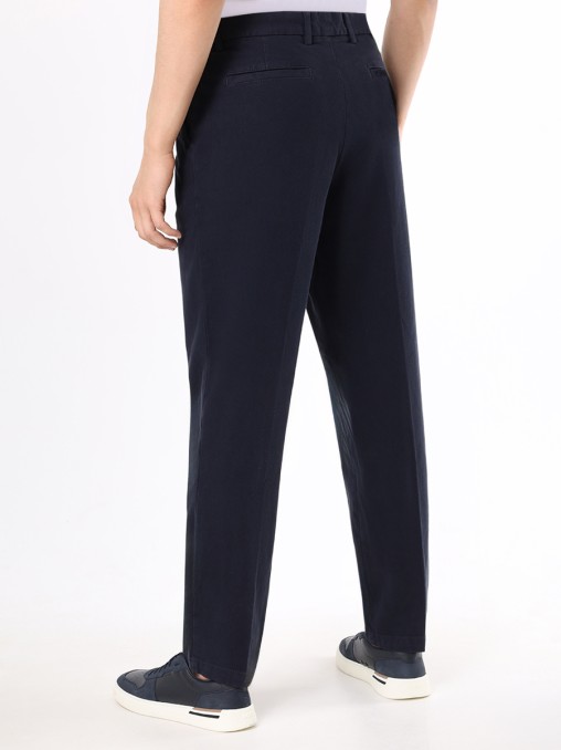 Брюки Regular Tapered Fit хлопковые BOSS