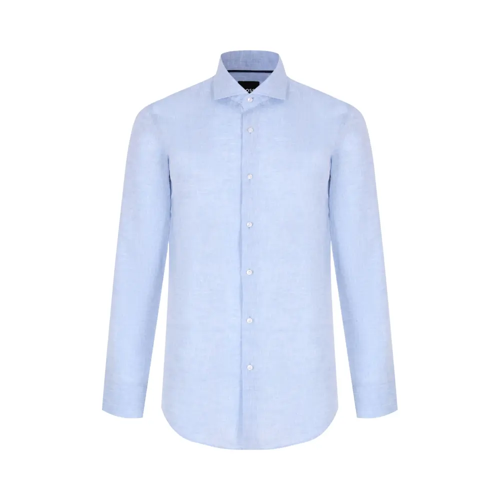 Рубашка Slim Fit льняная