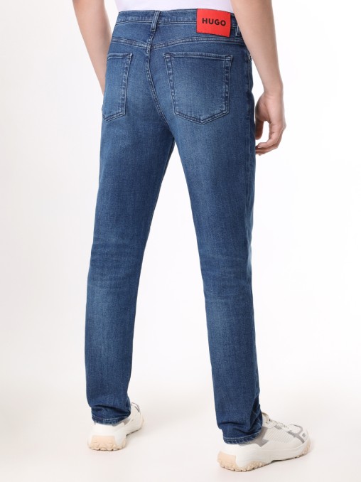 Джинсы Tapered Fit хлопковые HUGO
