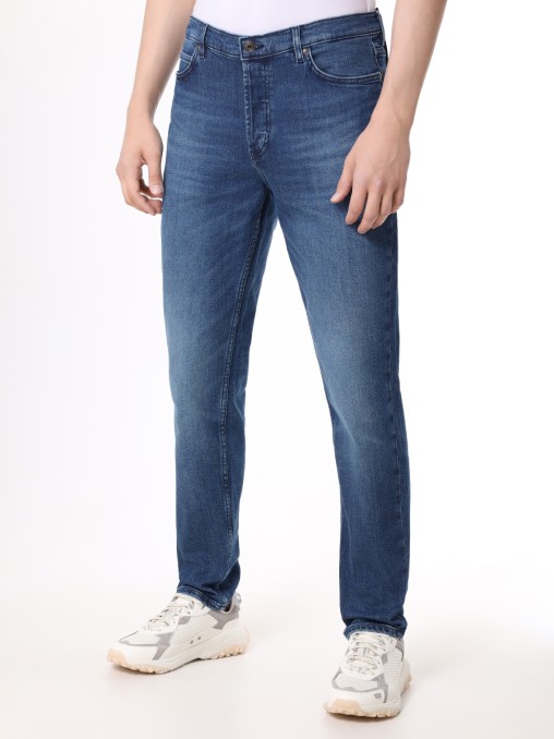 Джинсы Tapered Fit хлопковые HUGO