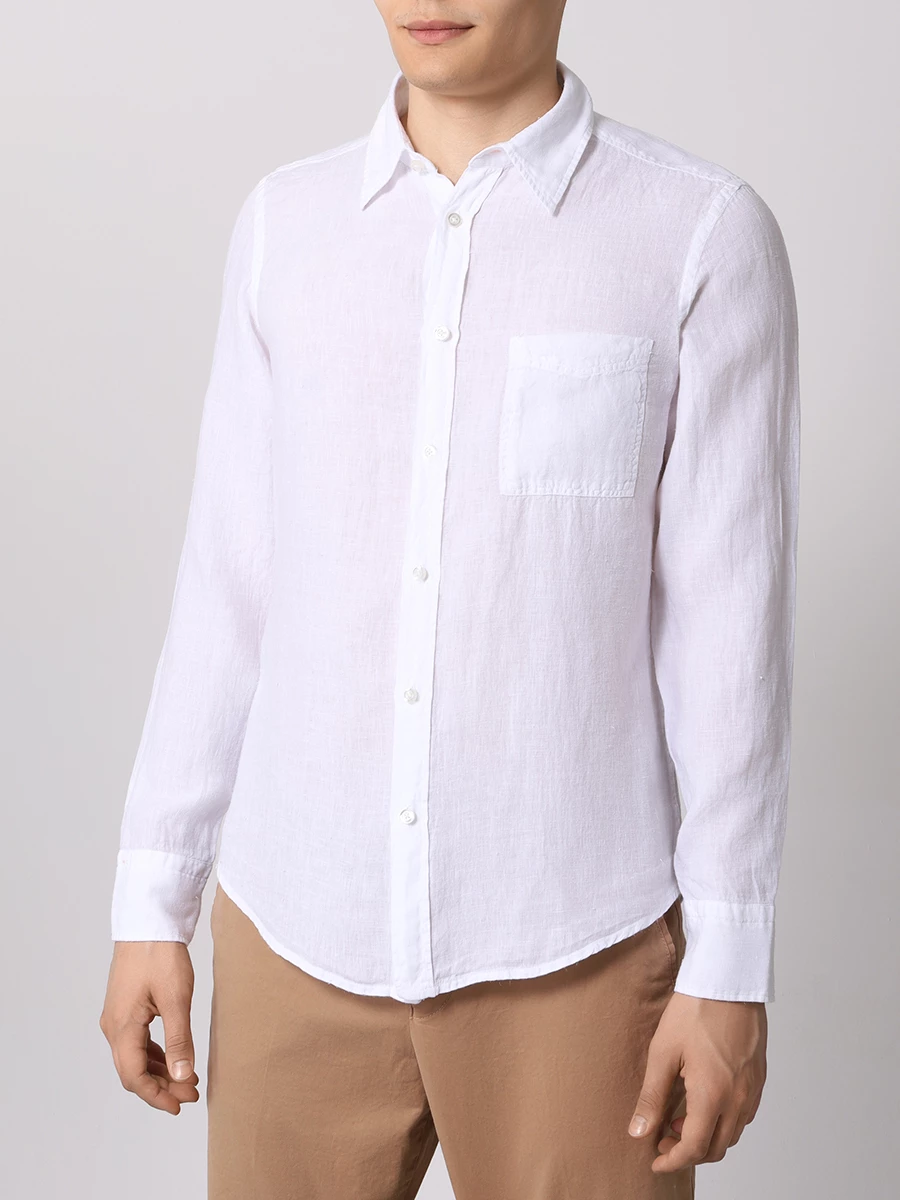 Рубашка Regular Fit льняная