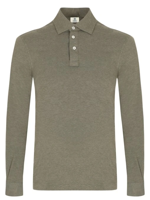 Поло хлопковое LUIGI BORRELLI