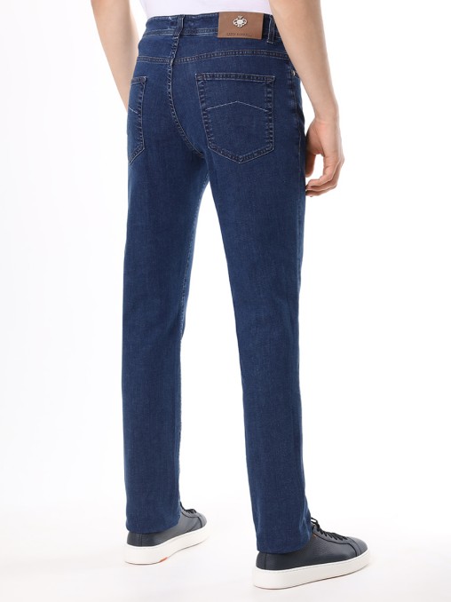 Джинсы Slim Fit хлопковые LUIGI BORRELLI