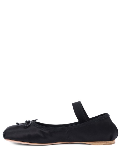 Балетки текстильные MIU MIU