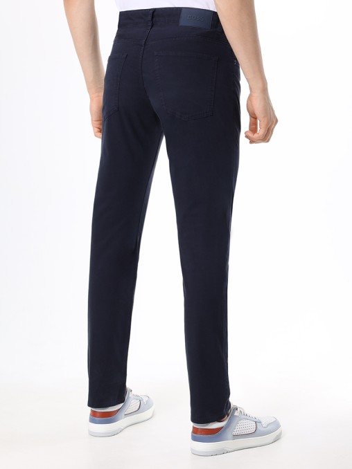 Брюки Slim Fit хлопковые BOSS