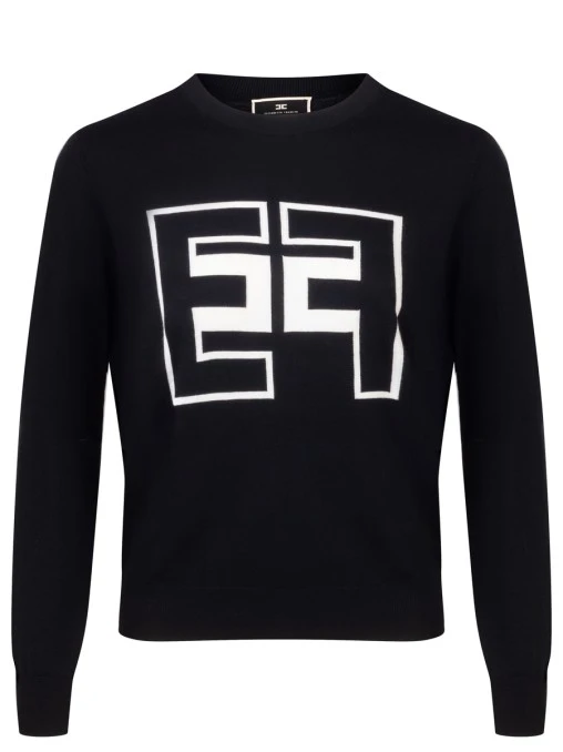 Джемпер шерстяной ELISABETTA FRANCHI