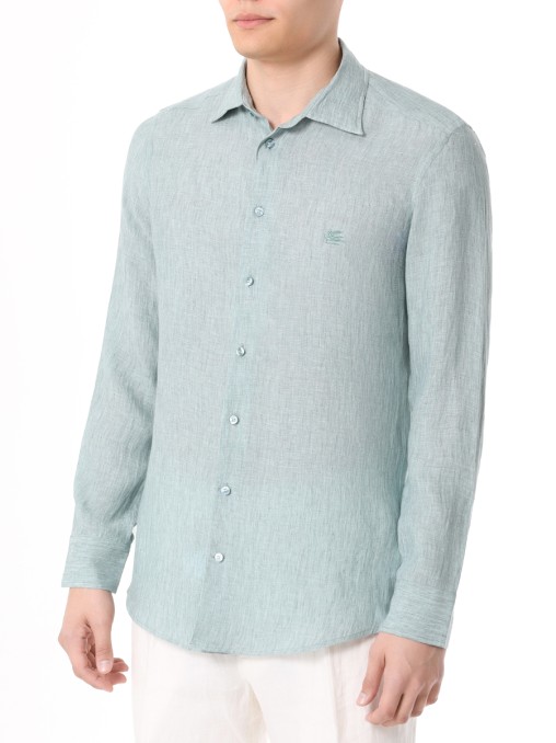Рубашка Slim Fit льняная ETRO