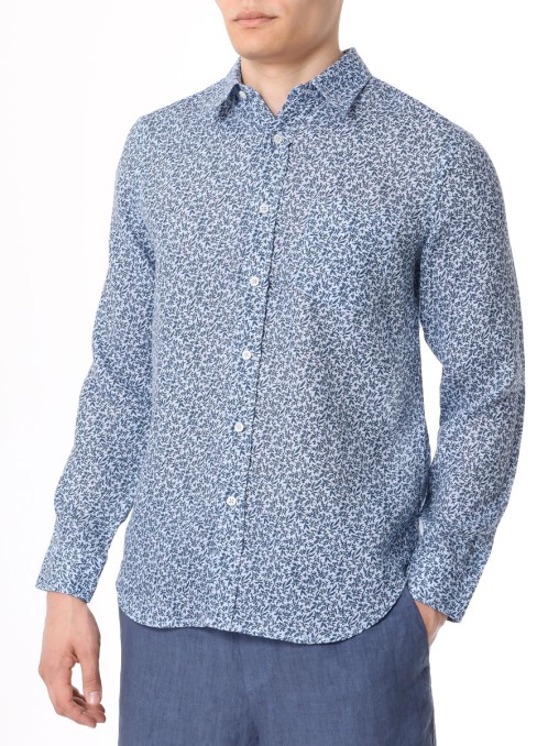 Рубашка Regular Fit льняная 120% LINO