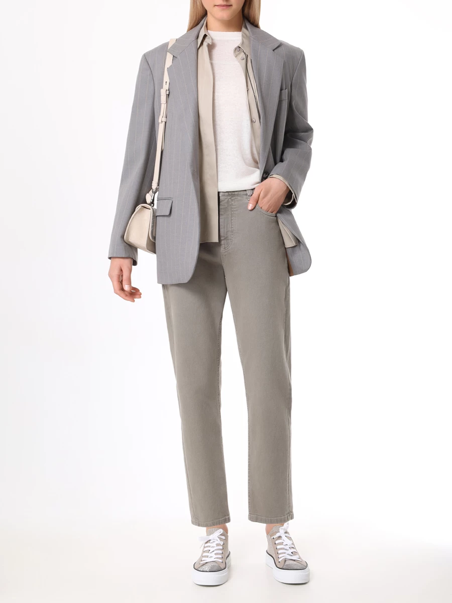 Джинсы хлопковые