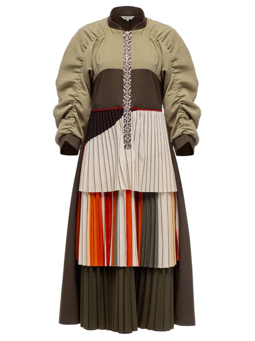 Платье из вискозы POLINA MIRCHEVA
