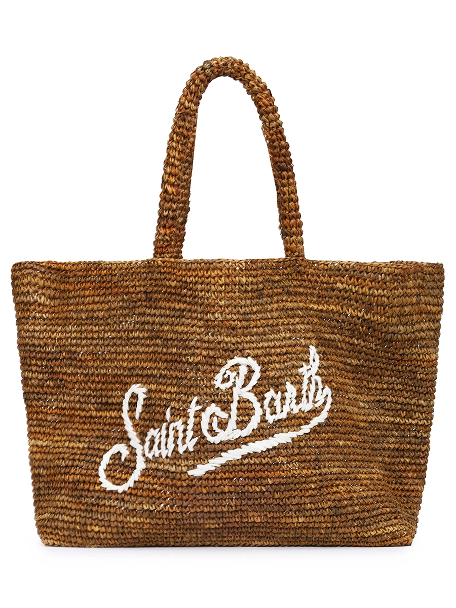 Сумка из рафии от MC2 SAINT BARTH за 31 700 рублей (цвет: коричневый ...