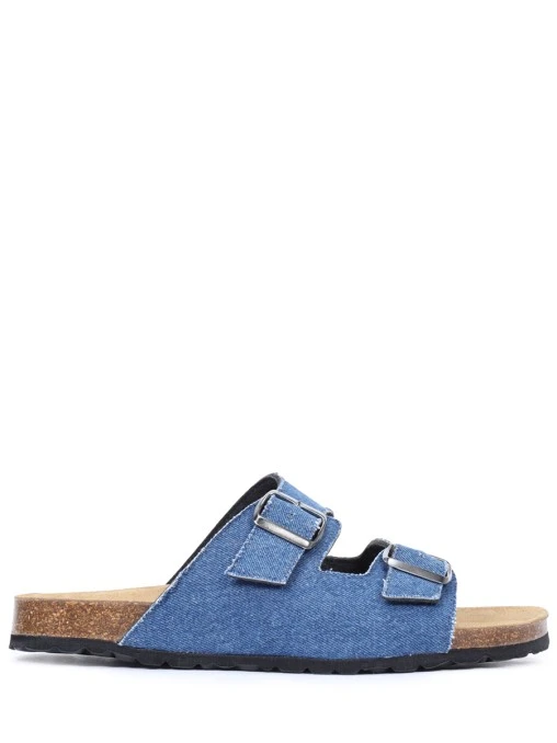 Шлепанцы из денима MC2 SAINT BARTH