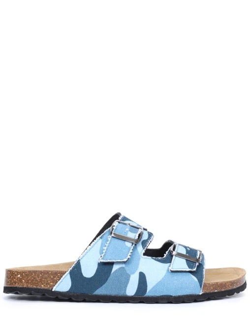 Шлепанцы текстильные MC2 SAINT BARTH