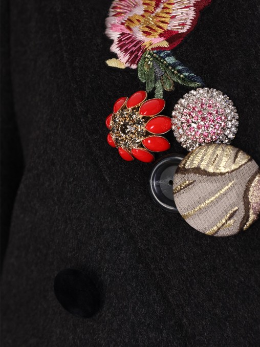 Пальто шерстяное DOLCE & GABBANA