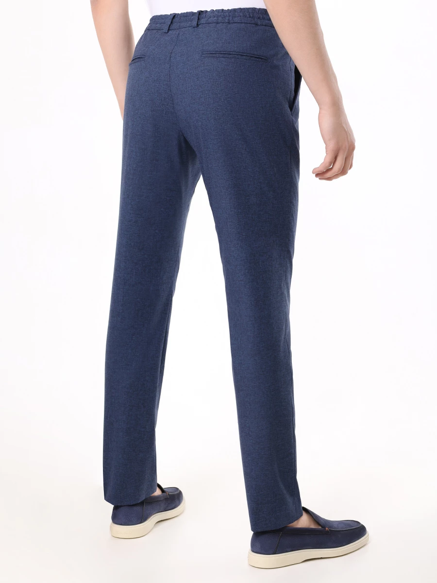 Брюки однотонные