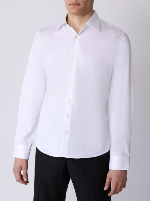 Рубашка Slim Fit хлопковая BML