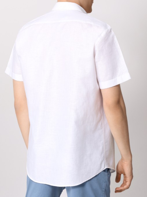 Рубашка Regular Fit однотонная BML