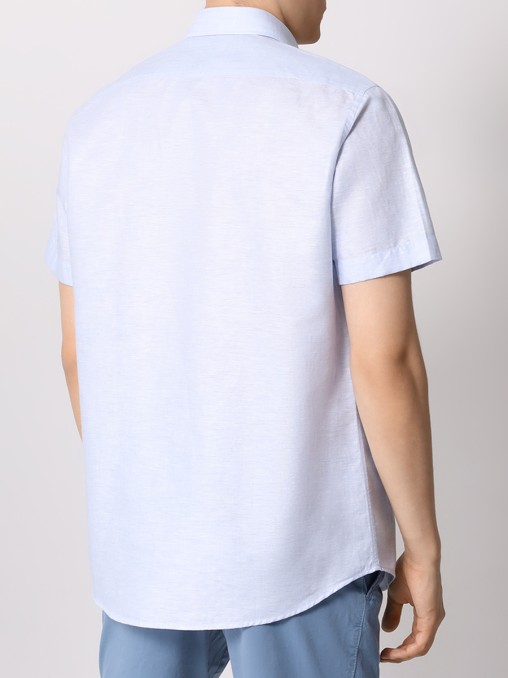 Рубашка Regular Fit однотонная BML