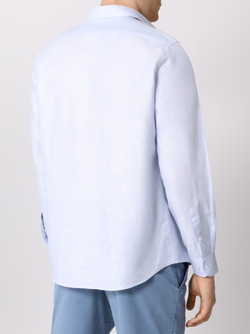 Рубашка Regular Fit однотонная BML
