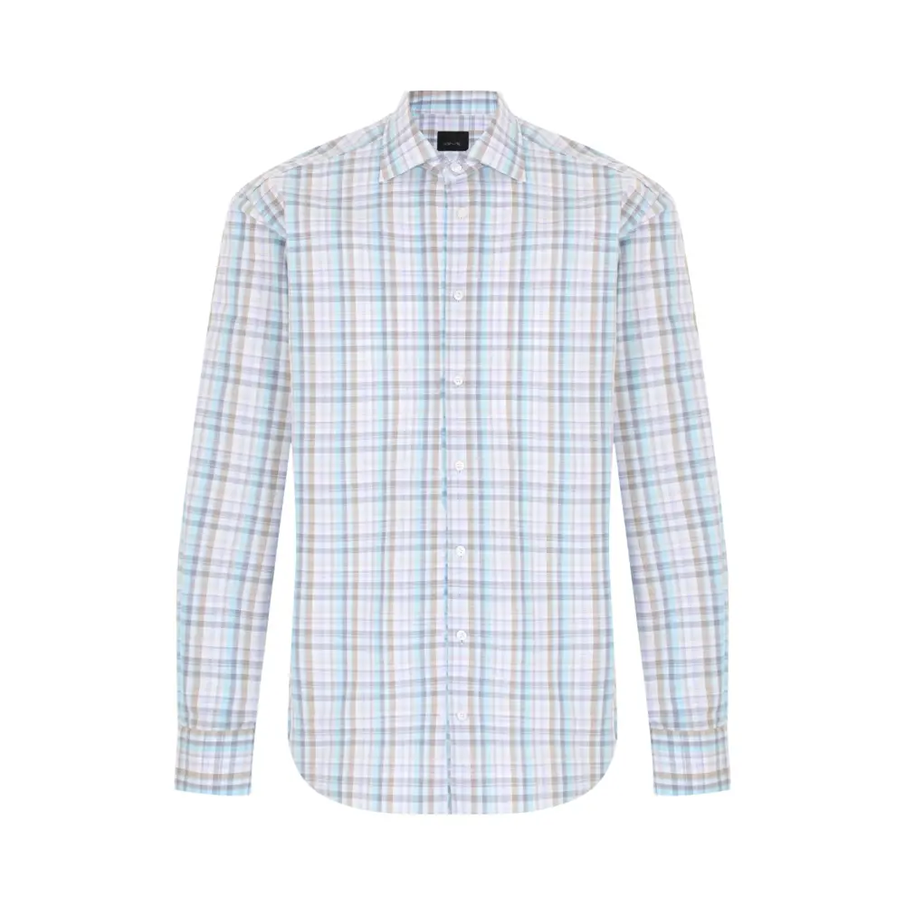 Рубашка Regular Fit хлопковая