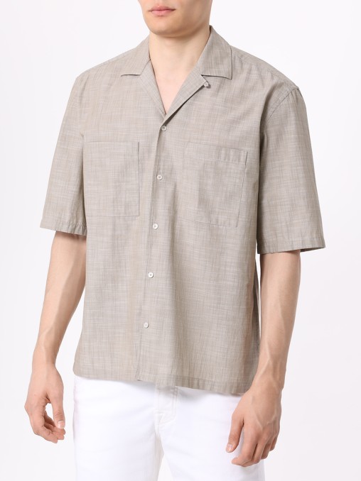Рубашка Regular Fit хлопковая BML