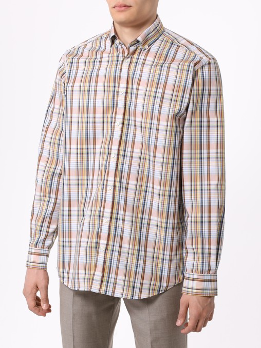 Рубашка Regular Fit хлопковая BML