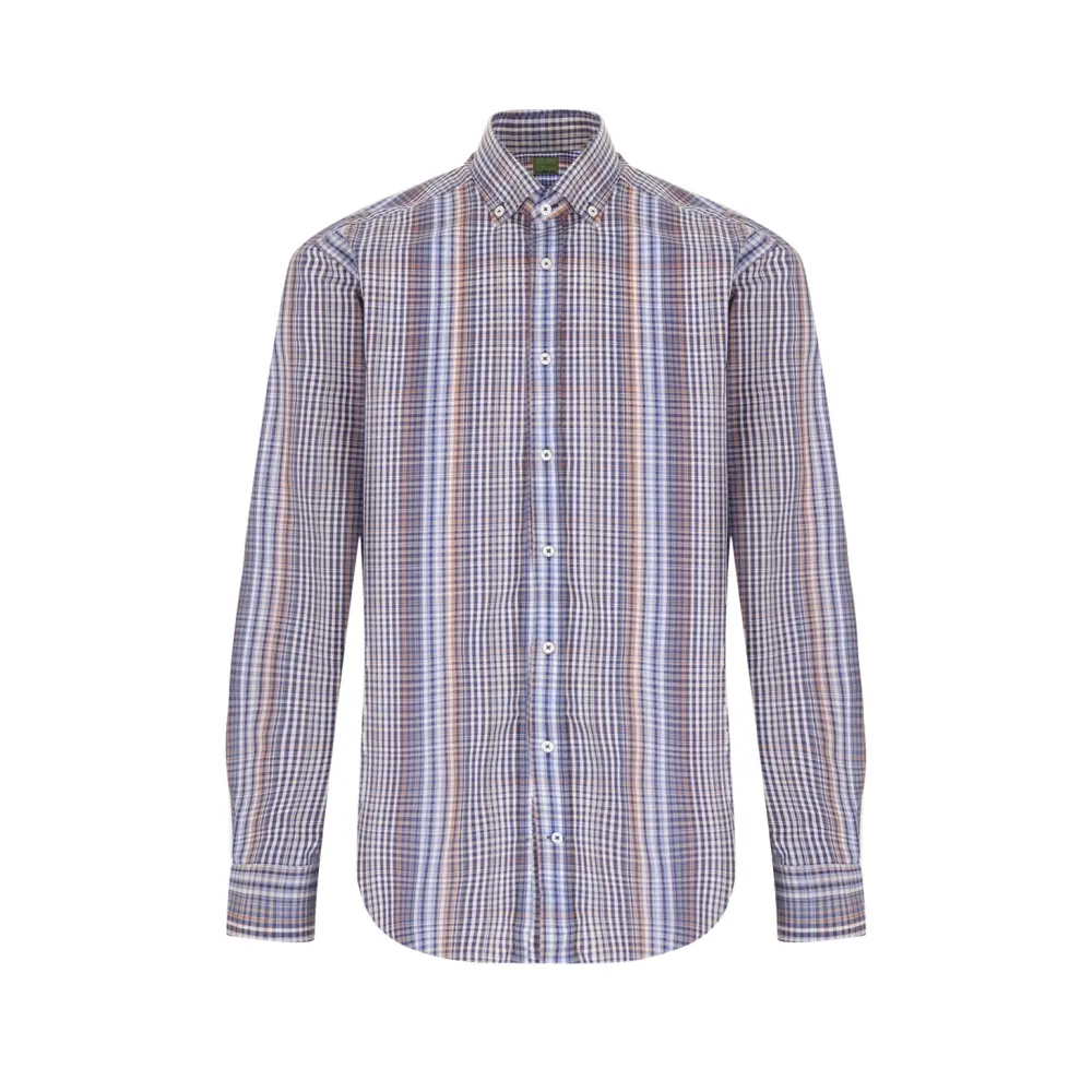 Рубашка Regular Fit хлопковая