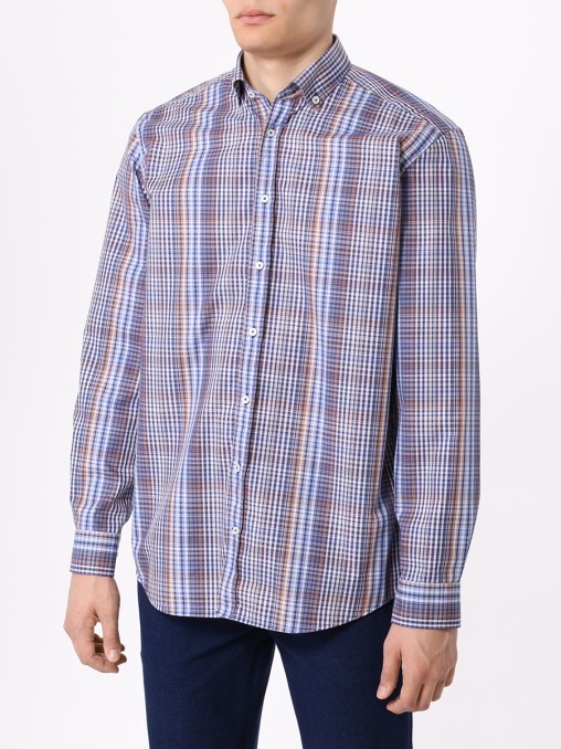 Рубашка Regular Fit хлопковая BML
