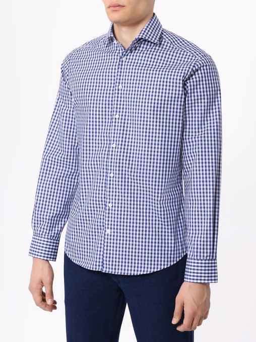 Рубашка Slim Fit хлопковая BML