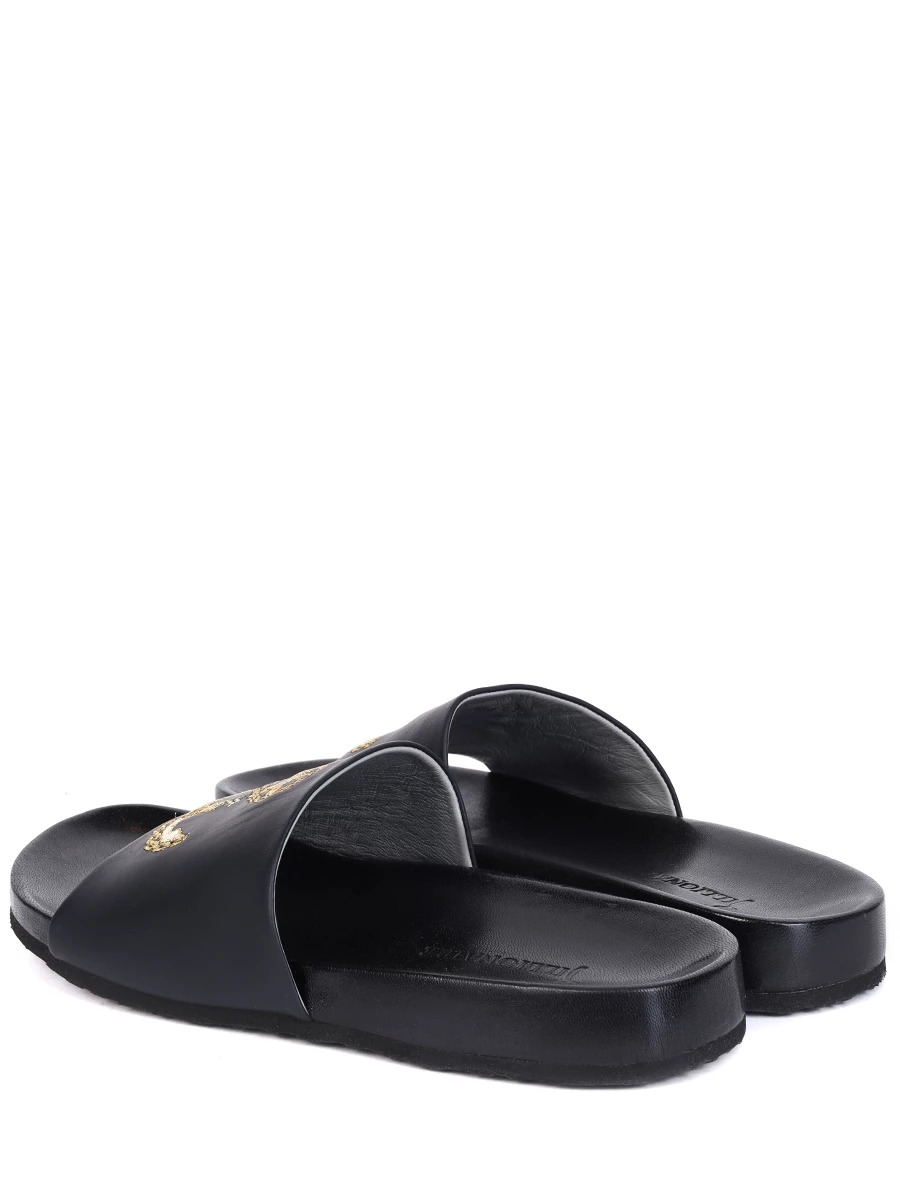 Шлепанцы кожаные