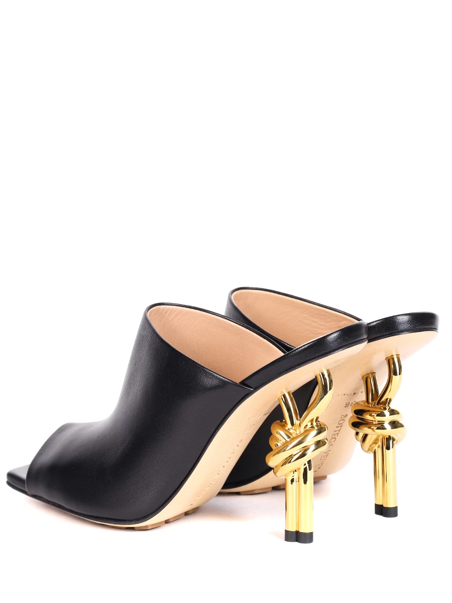 Мюли кожаные