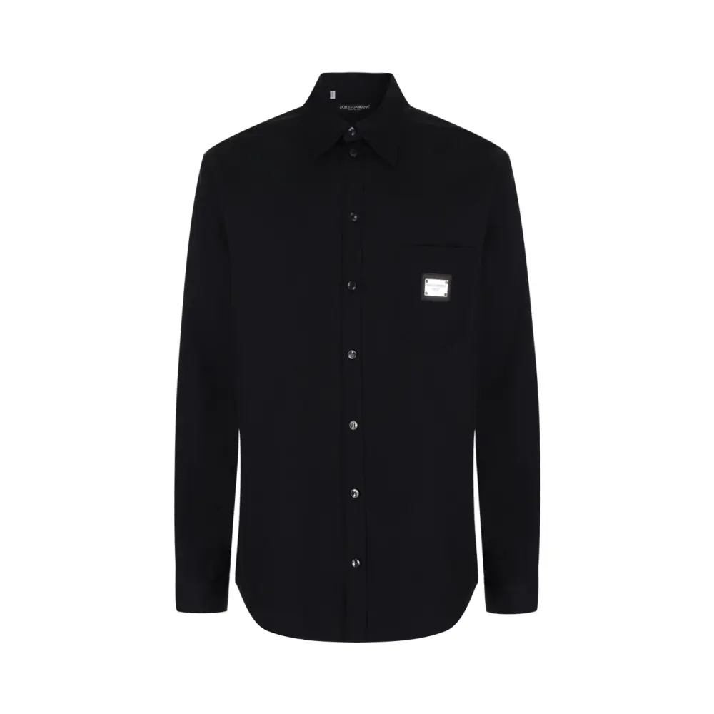 Рубашка Slim Fit хлопковая