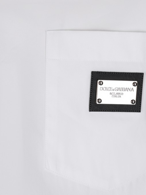 Рубашка Slim Fit хлопковая DOLCE & GABBANA