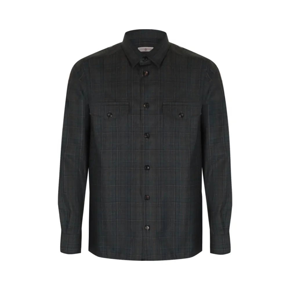 Рубашка Regular Fit шерстяная