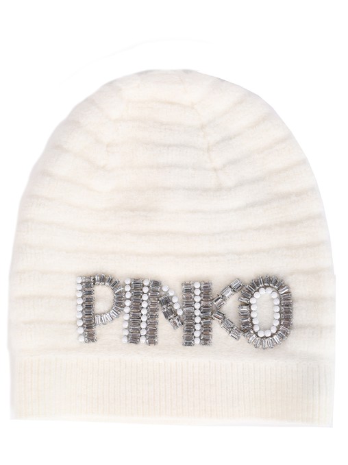 Шапка с логотипом PINKO