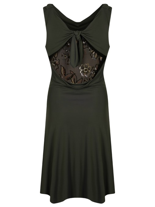 Платье из вискозы VALENTINO